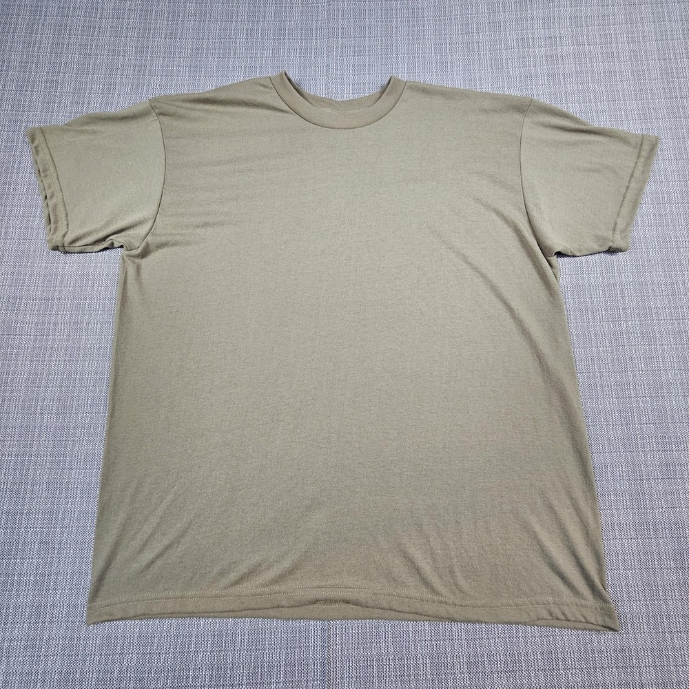 Sawasawa Shirt Mens Large Tan SPE 1C1-22-D-1515 USA Military Tee Lot Of 4